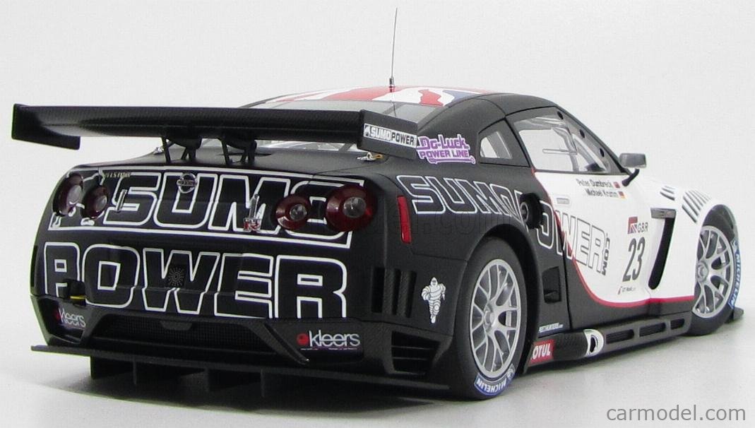 AUTOART 81078 Scale 1/18 | NISSAN GT-R R35 N 23 FIA GT1 WORLD