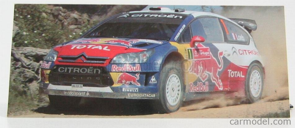 EDICOLA CAMDEFRA061 Scale 1/43 CITROEN C4 WRC RED BULL N
