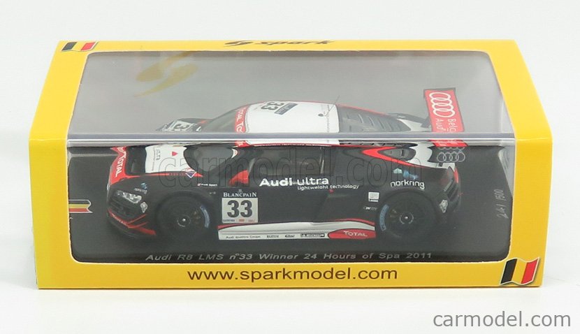 Audi R8 LMS 25 Winner 24 Heures de Spa Francorchamps 2017 Spark