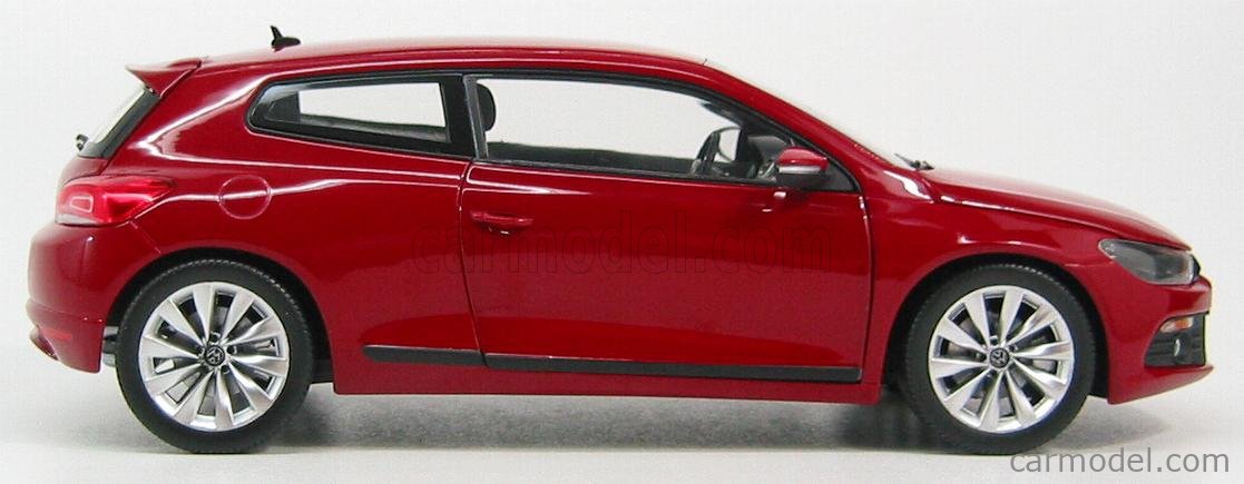 Norev 1/18 Volkswagen Scirocco Rouge - Moulé Sous Pression - Occasion