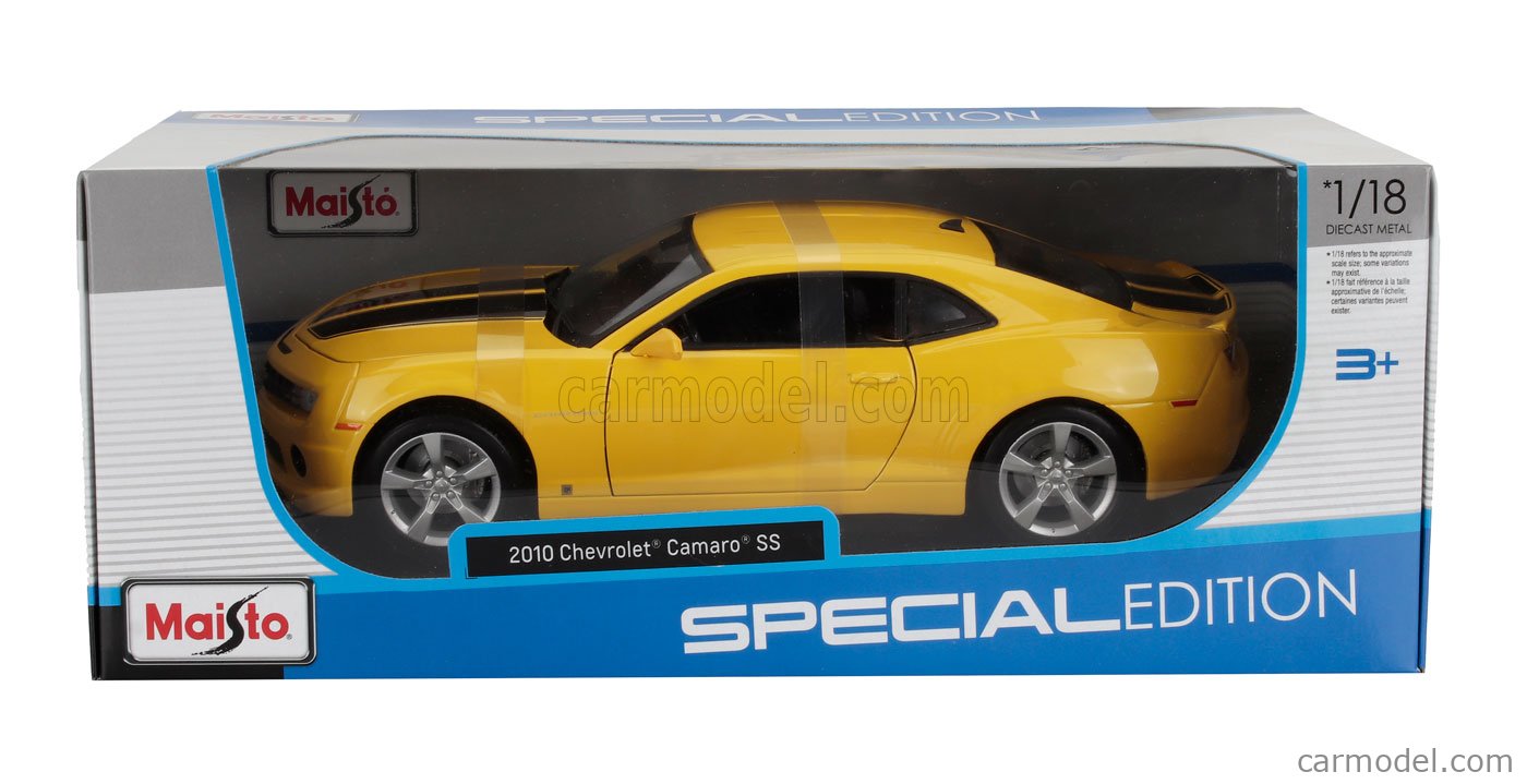 Maisto – Chevrolet Camaro SS RS échelle 1/18 – Miniature Aléatoire Couleur