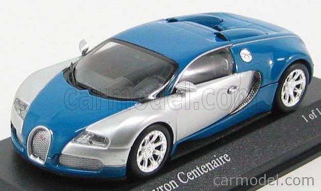 MINICHAMPS 400110850 Scale 1/43 | BUGATTI VEYRON EDITION CENTENARIE ...