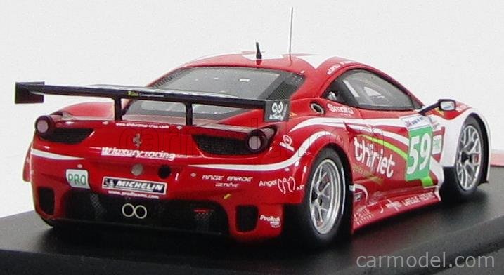 Ferrari 458 Italia GT2 – Le Mans 2011 – TSM Truescale Fujimi – Échelle 1/43 – Neuve