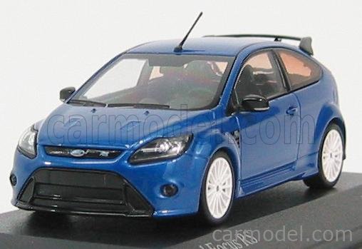 MINICHAMPS 400088105 Scale 1/43 | FORD ENGLAND FOCUS RS 2009 BLUE MET