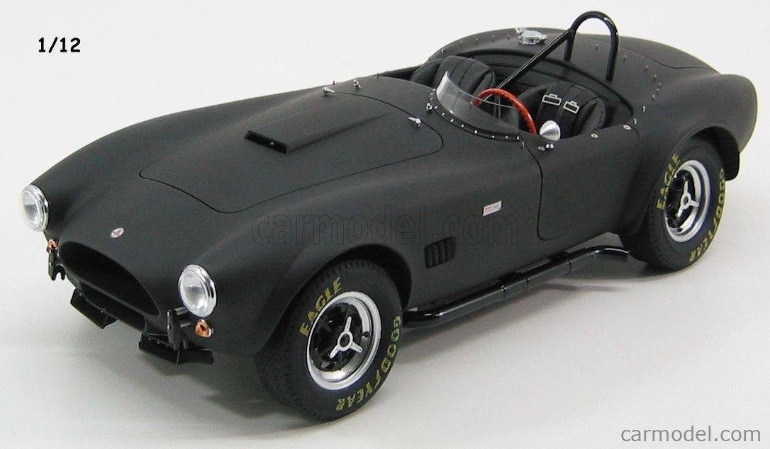 SCHUCO 06726 Масштаб 1/12 | AC COBRA SHELBY COBRA 289 1963 MATT BLACK