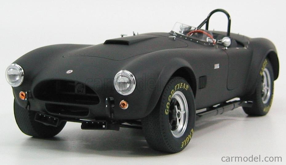 SCHUCO 06726 Масштаб 1/12 | AC COBRA SHELBY COBRA 289 1963 MATT BLACK