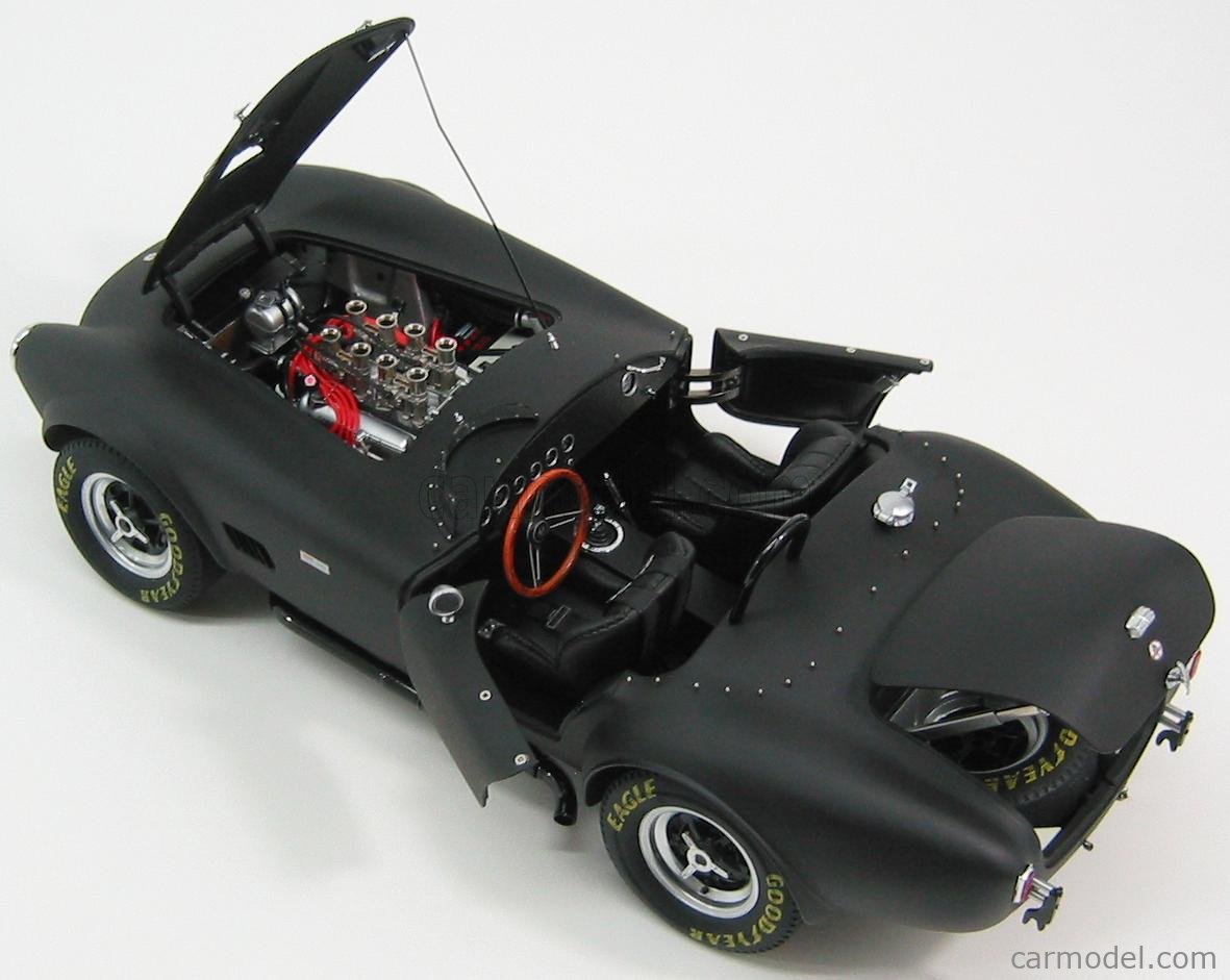 SCHUCO 06726 Масштаб 1/12 | AC COBRA SHELBY COBRA 289 1963 MATT BLACK