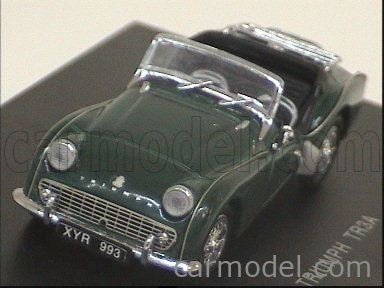 Triumph TR3 A LHD yellow 1:43 very rare model Jouef 1010 