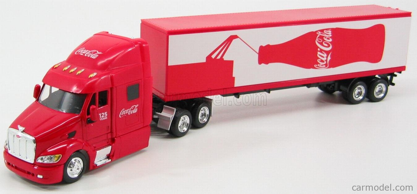 Caminhão Coca-Cola (125 anos) Kenworth T300 Delivery Truck marca Motor City  escala 1/43 - Arte em Miniaturas
