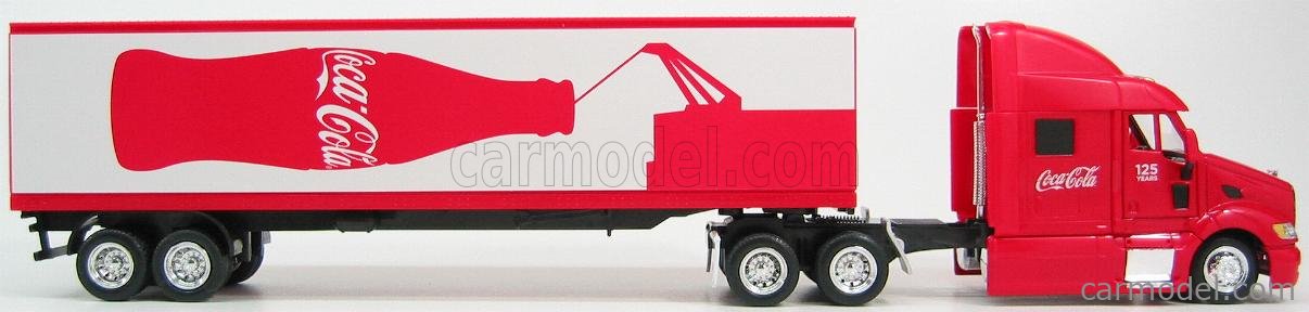 Caminhão Coca-Cola (125 anos) Kenworth T300 Delivery Truck marca Motor City  escala 1/43 - Arte em Miniaturas