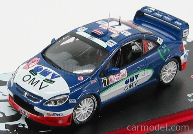 1/43 プジョー 307 ラリー プジョー307 WRC ミニカー 3台セット