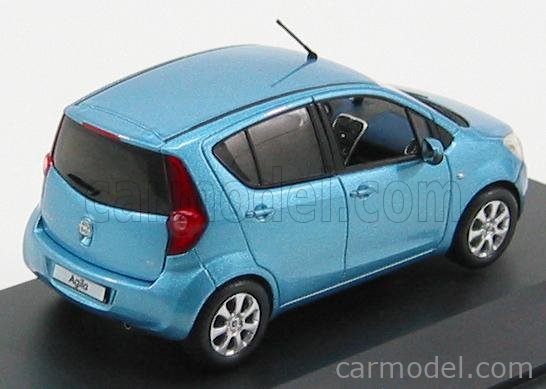 OPEL AGILA VAUXHALL MODEL CAR BLUE 1:43 SCALE SCHUCO SPECIAL DEALER ISSUE  K8