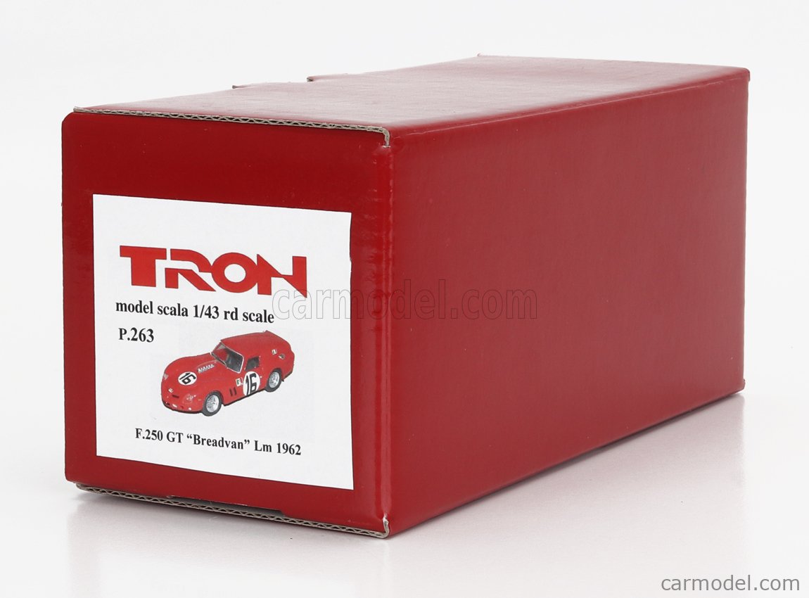 Ferrari 250 Breadvan Le Mans 1962 - Miniature 1/43 AD Model En Résine Montée