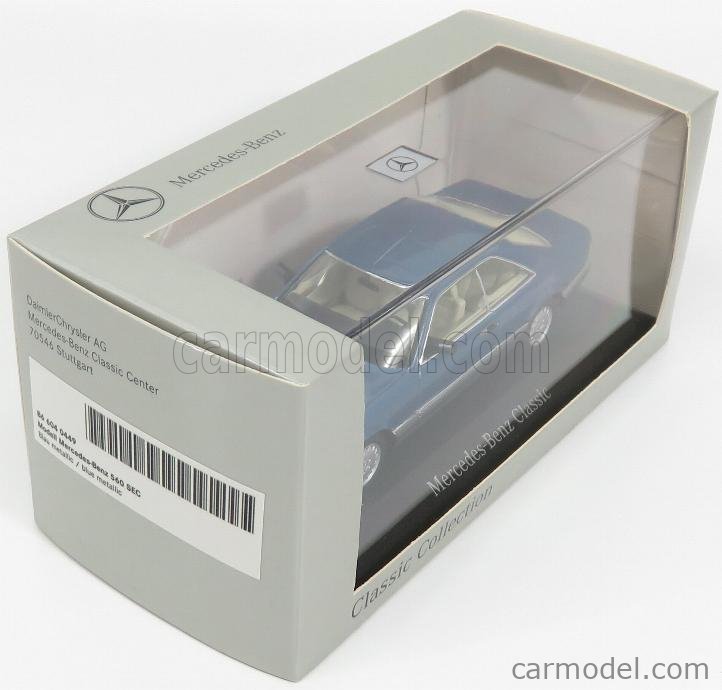 ミニカー MINICHAMPS Mercedes-Benz 560 SEC 1986 MINICHAMPS B66040449 Scale 1/43 | MERCEDES BENZ 560 SEC 1986