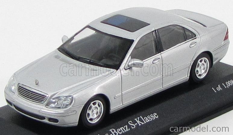 Baujahr 1998 silber 1:43 Ixo Altaya Mercedes Benz S 500 W220 
