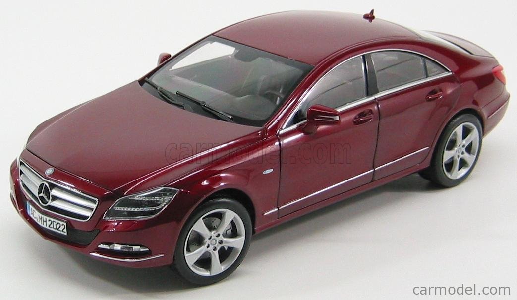 NOREV 183556 Scale 1/18 | MERCEDES BENZ CLS-CLASS 350CGi 2010 BORDEAUX MET