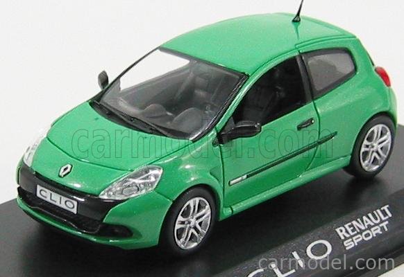 NOREV 517592 Scale 1/43 | RENAULT CLIO RS 2010 GREEN MET