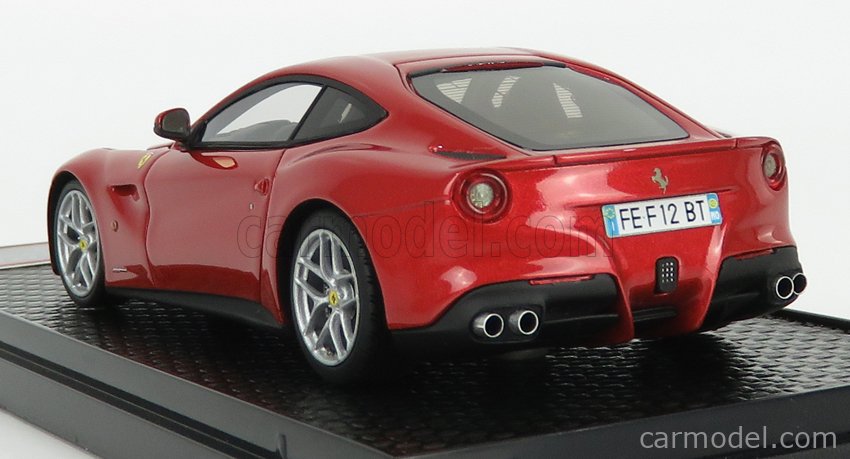 大得価1/43 YM MODEL Ferrari F12ベルリネッタ(F12berlinetta)　マッドオレンジ 世界限定25台 乗用車