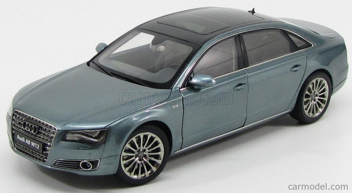 KYOSHO 09231QGR Scale 1/18 | AUDI A8L W12 FSI 2010 QUARTZ GREY MET