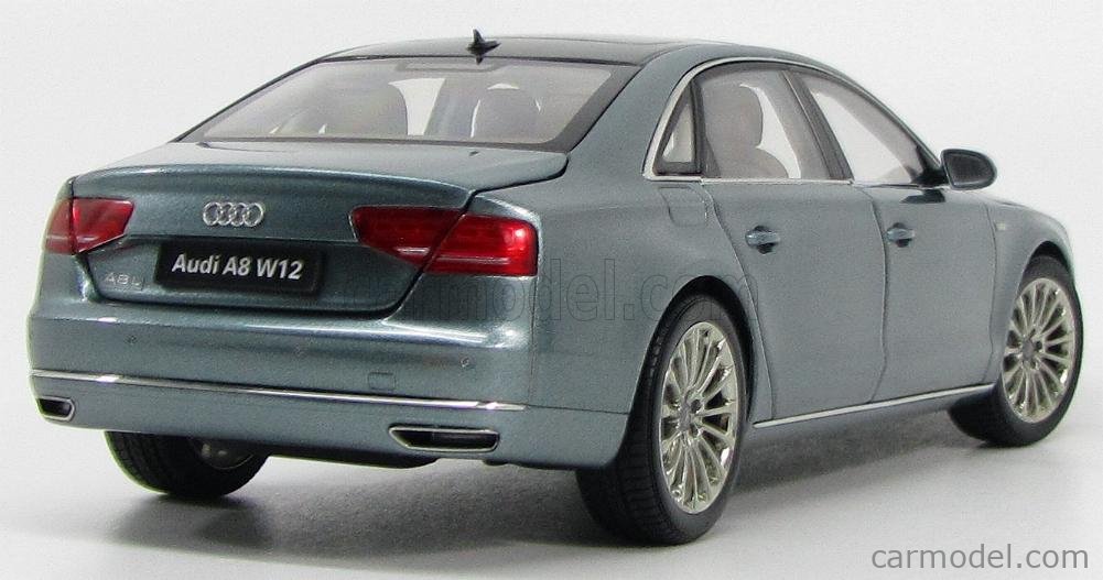 KYOSHO 09231QGR Scale 1/18 | AUDI A8L W12 FSI 2010 QUARTZ GREY MET