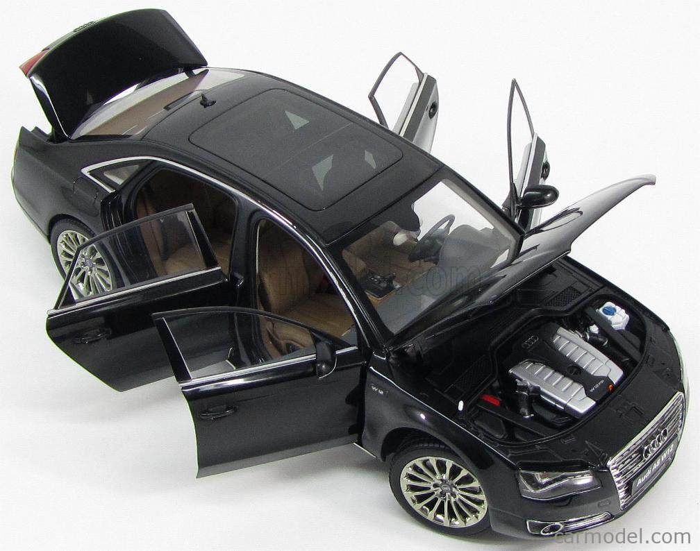 KYOSHO 09231HBK Scale 1/18 | AUDI A8L W12 FSI 2010 NIGHT BLACK KYOSHO 09231HBK Scale 1/18 | AUDI A8L W12 FSI 2010 NIGHT BLACK