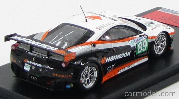 1:43 Ferrari 458 GT2 n°89 24H Le Mans 2011 1/43 • TRUESCALE TSM11FJ023