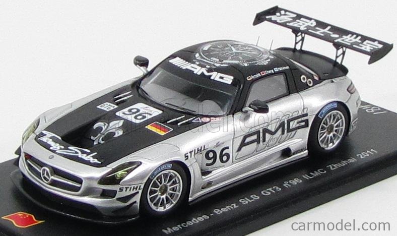 SPARKMODEL SA016 Escala 1/43 MERCEDES BENZ SLS AMG GT3 N 96 ILMC 6