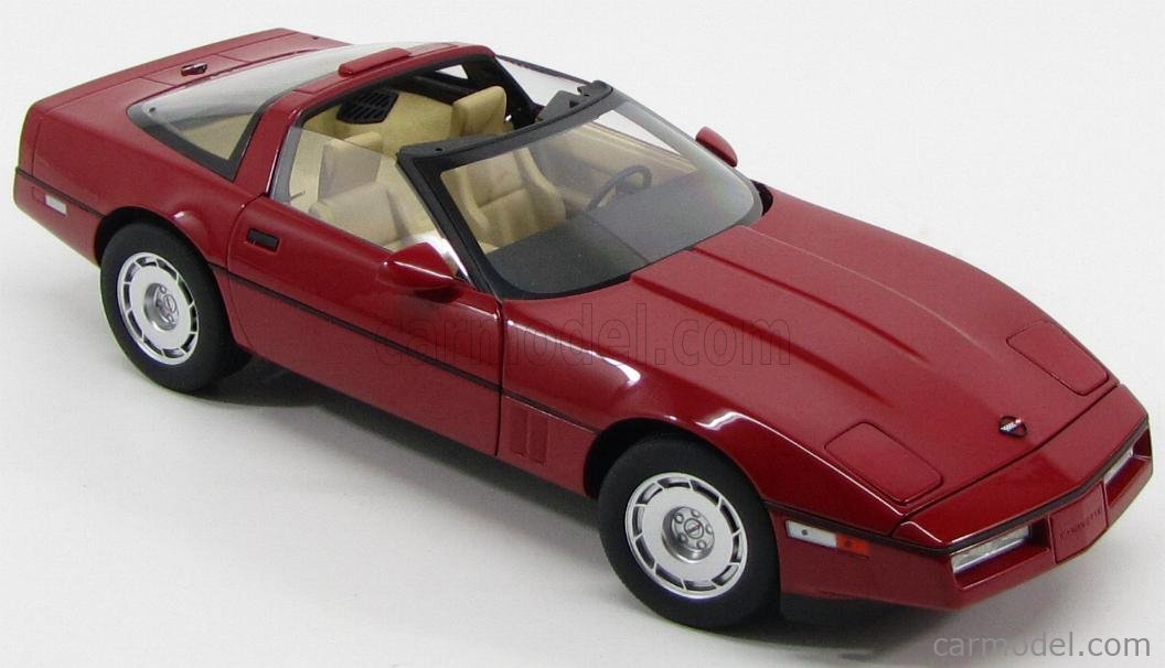 AUTOART 71241 Scale 1/18 | CHEVROLET CORVETTE SPIDER 1986 BRIGHT RED