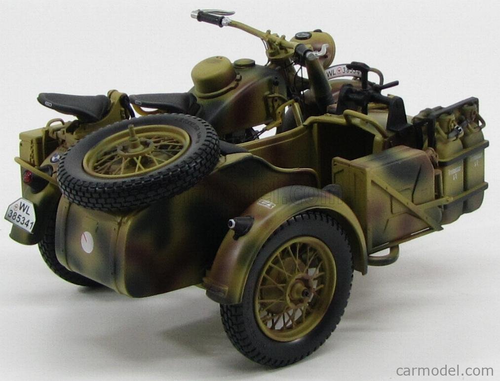 SCHUCO 06562 Scale 1/10 | BMW R75 WEHRMACHTSGESPANN WITH SIDECAR 1940 ...