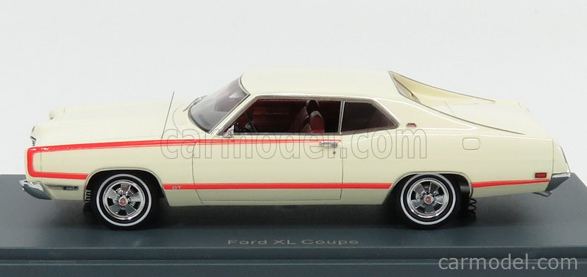 NEO SCALE MODELS NEO44720 Scale 1/43 | FORD USA XL COUPE 1969 IVORY