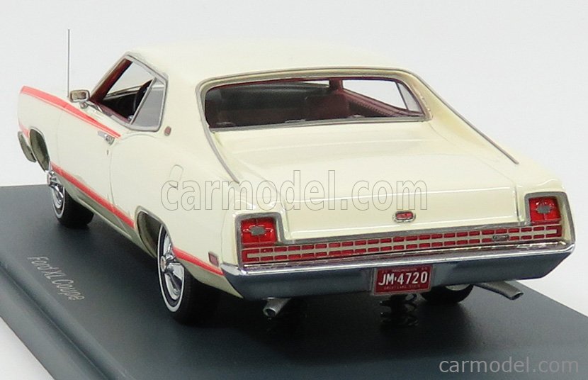 NEO SCALE MODELS NEO44720 Scale 1/43 | FORD USA XL COUPE 1969 IVORY