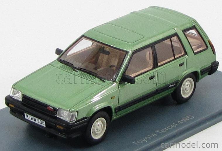 NEO SCALE MODELS NEO44530 Escala 1/43 | TOYOTA TERCEL 4WD 1983 GREEN MET