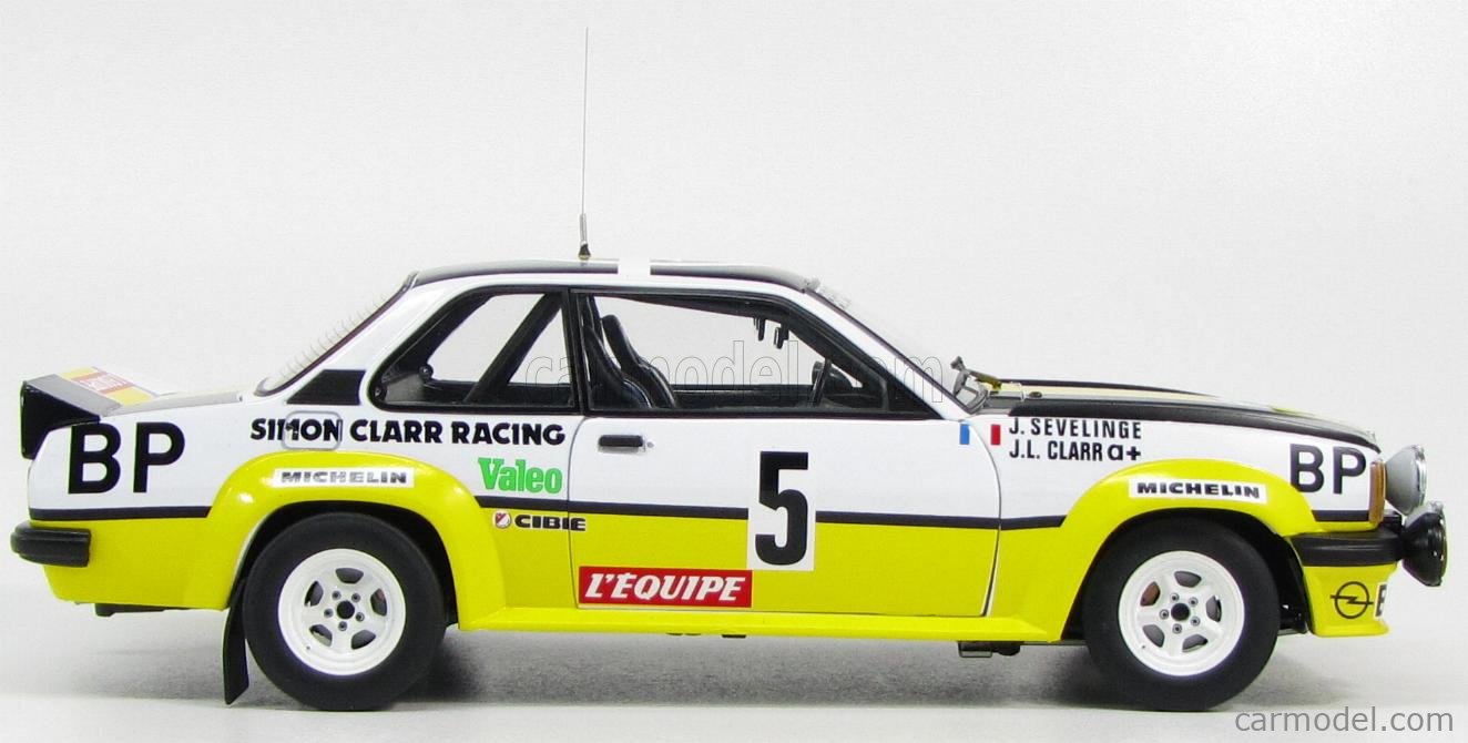Lot De 3 Photos Rallye Auto – Opel Simon Clarr Racing – Format 10x15cm – Occasion