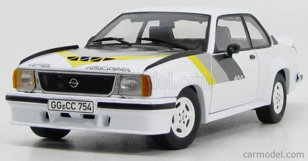 OPEL Ascona 400 Rallye swedish 1980 #7 Kulläng Berglund Sunstar 1/18
