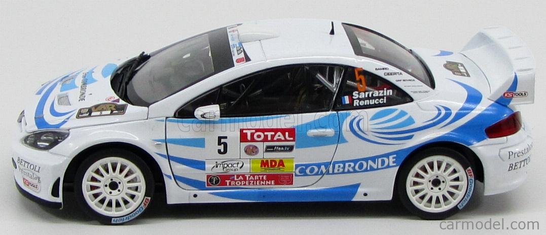 SUN-STAR 04699 Scale 1/18 | PEUGEOT 307 WRC N 5 2nd RALLY DU VAR 2011 S ...