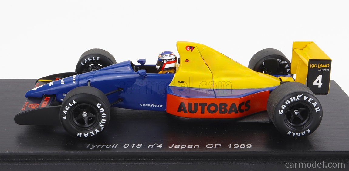 SPARK-MODEL S1880 Scale 1/43 | TYRRELL F1 018 N 4 JAPAN GP 1989