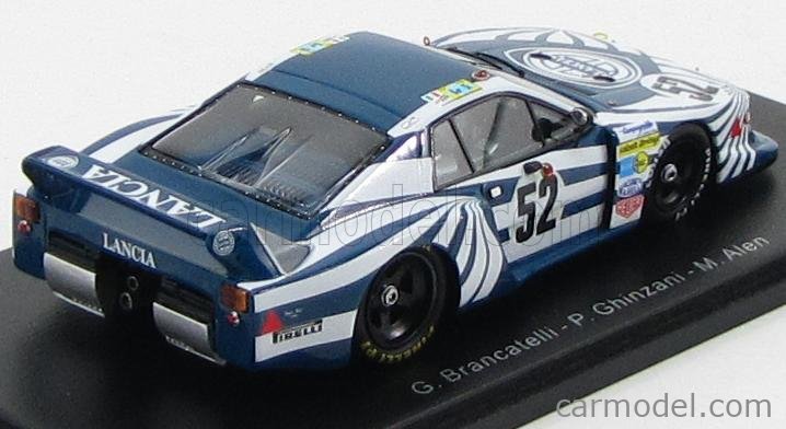 Spark 1/43 S1382 - Lancia Beta N°52 Le Mans 1980 - Bleu/Blanc - Modèle Résine Occasion