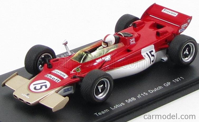 期間限定お値■スパークモデル 1/43 1971 ロータス56 #6 E.フィッティパルディ レース・オブ・チャンピオンズ レーシングカー