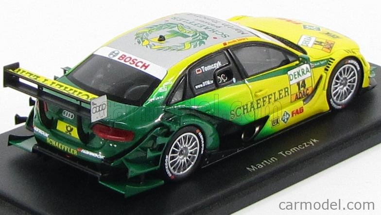 Spark S2511 1/43 Audi A4 DTM Audi Bank DTM 2009 #14 A