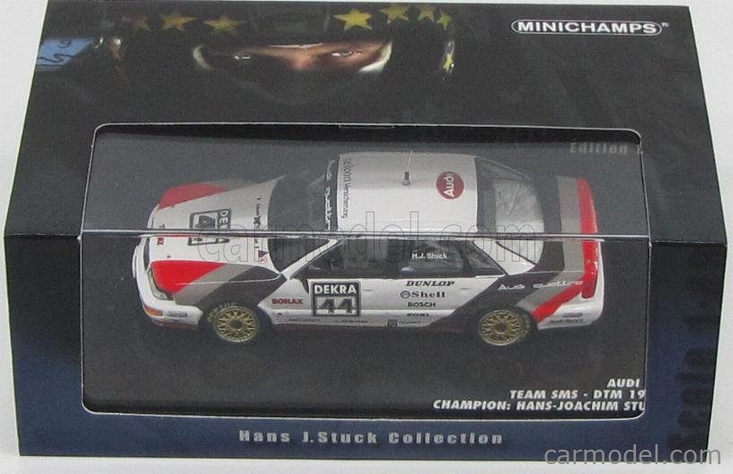 MINICHAMPS 444901444 Scale 1/43 | AUDI V8 TEAM SMS N 44 DTM 1990 HANS ...