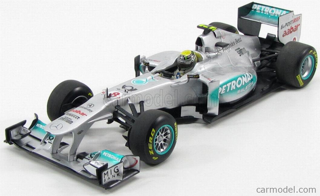 MINICHAMPS 1/18スケール メルセデスGP F1チーム MGP W02 ショーカー 