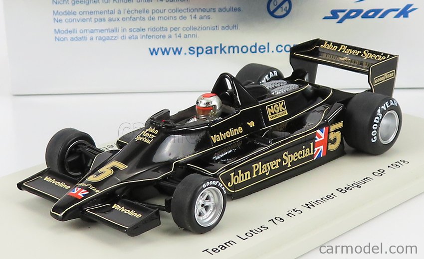 LOTUS - F1 79 N 5 WINNER BELGIUM GP 1978 M.ANDRETTI