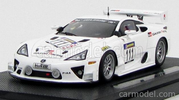 工場直売 エブロ 1/43 LEXUS LFA Nurburgring VLN 4-hour Race 2011