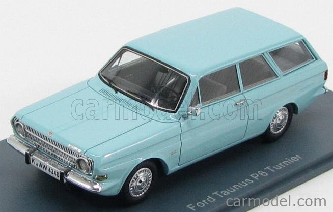 Ford Taunus 12 M P6 1966, white [NEO44260] - 54,95