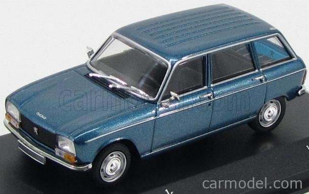 MINICHAMPS 400112710 Echelle 1 43 PEUGEOT 304 BREAK 1971 BLUE MET minichamps-400112710-echelle-1-43-peugeot-304-break-1971-blue-met