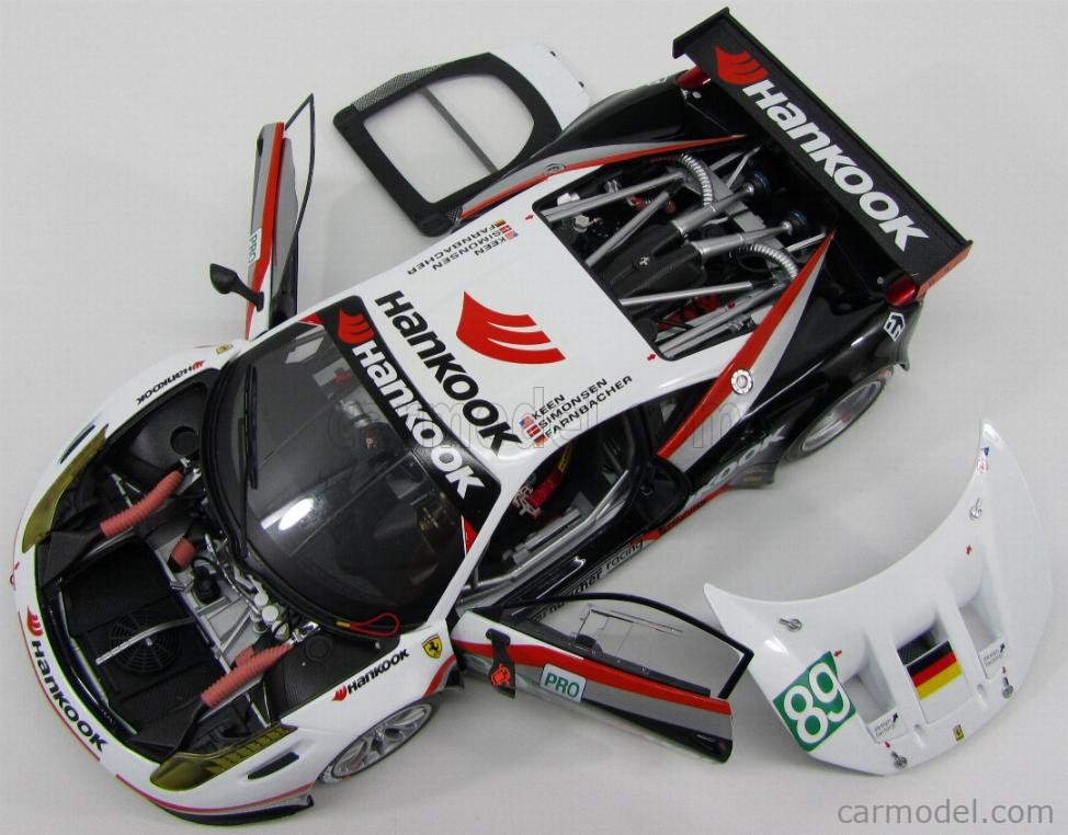Amazon.com: Ferrari 1:18 458 Italia GT2 Presentation Version