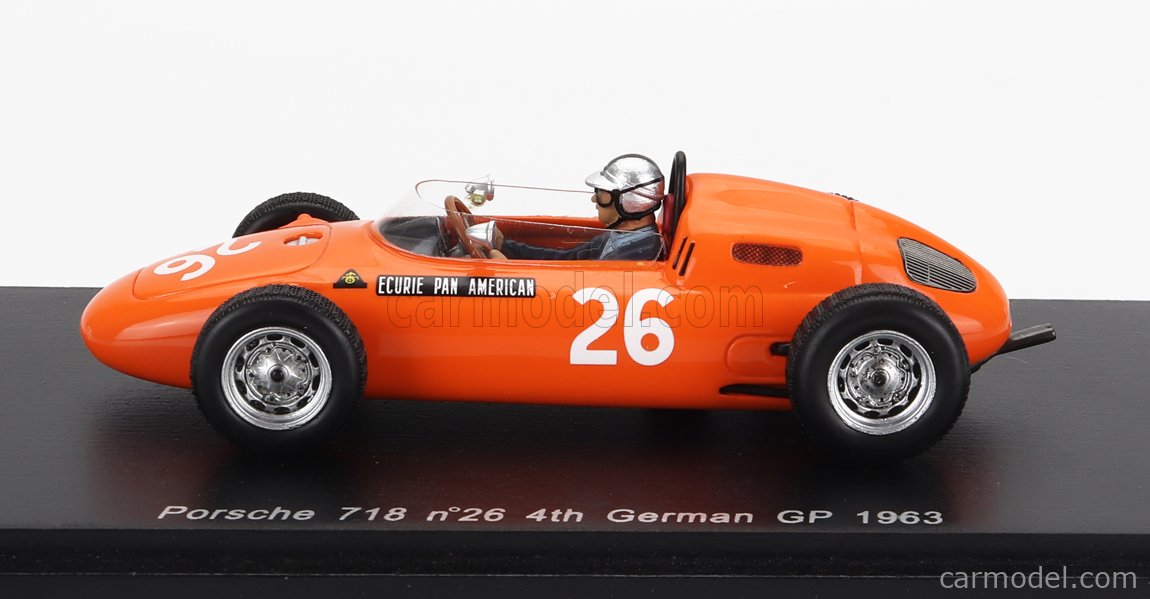 Porsche 718 Spark 1/43 – Vaccarella Nürburgring 1962 – Édition Limitée