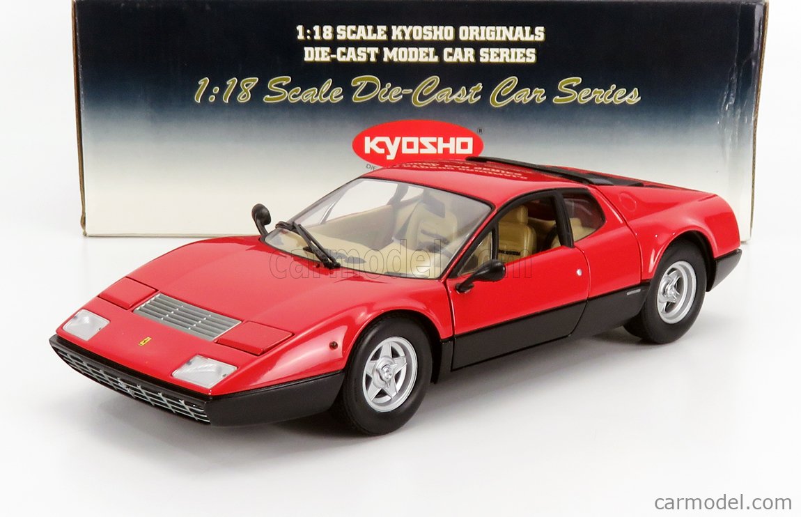 KYOSHO 08173R Scale 1/18 | FERRARI 365 GT4/BB 1973 RED