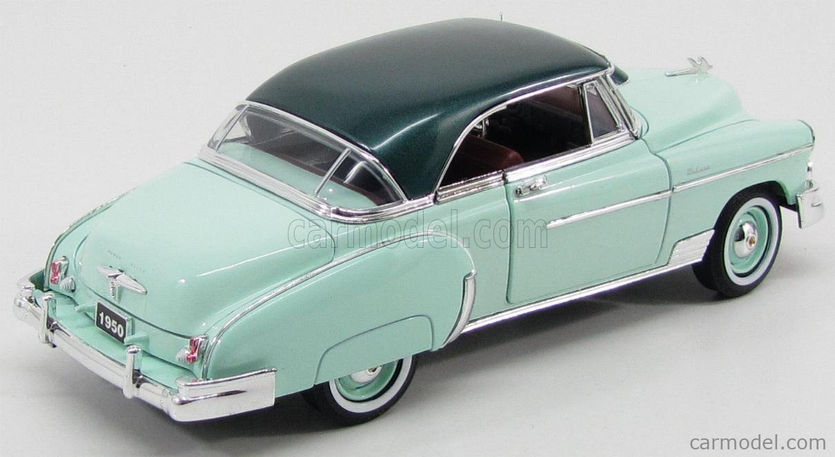 MOTOR-MAX 73111GR Scale 1/18 | CHEVROLET BEL AIR HARD-TOP 1950 2 TONE GREEN