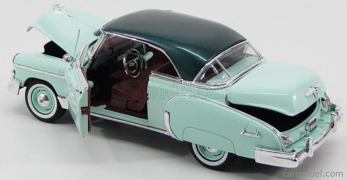 MOTOR-MAX 73111GR Scale 1/18 | CHEVROLET BEL AIR HARD-TOP 1950 2 TONE GREEN